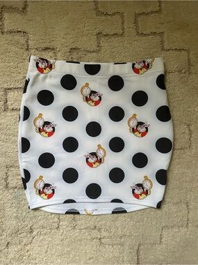 Blackmilk Disney Alice in Wonderland White Rabbit Important Date Wifey Skirt